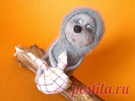 Ежик в тумане-микро мастер-класс) - Ярмарка Мастеров - ручная работа, handmade