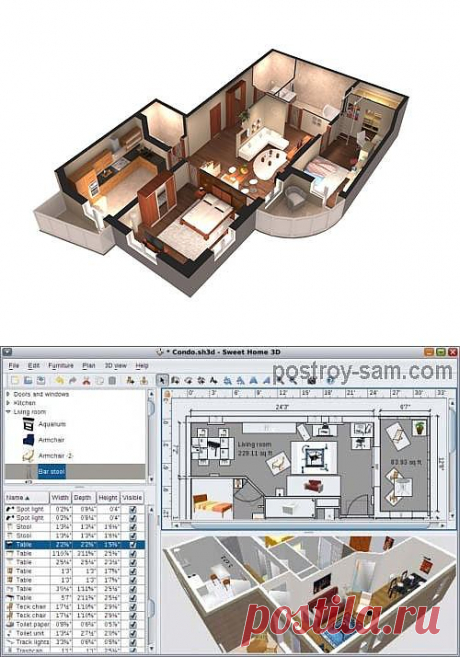 Бесплатные программы для 3D дизайна интерьера