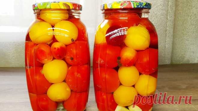 «И весь маринад выпиваем» - самые вкусные помидоры на зиму Остро-сладкий маринад таких помидор, превращает томаты в нечто нереально вкусное – мы...