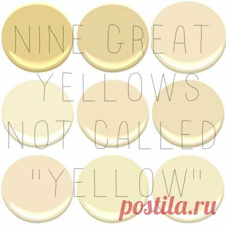 benjaminmooreyellows.jpg (1774×1774)