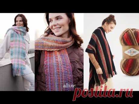 Alize Superlana Maxi Batik - Тканый шарф