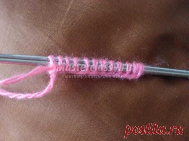 Вязание спицами. Пинетки для принцессы. Мастер класс с пошаговым фото