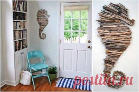 Ветки для уюта в интерьере дома