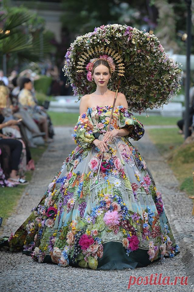 Юлия Ламберт - Dolce & Gabbana представляет. Италия - озеро Комо...