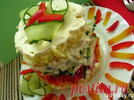 Салат с яйцами, рецепт с фото простой и вкусный | Простые рецепты с фото