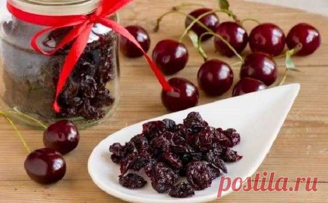 СУШЕНАЯ ВИШНЯ - ОТЛИЧНЫЙ ПЕРЕКУС И ПРОСТО ВКУСНЫЙ И ПОЛЕЗНЫЙ ПРОДУКТ