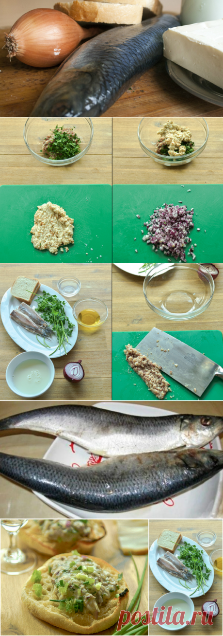 Форшмак из селедки классический