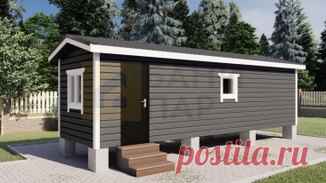 Строительство мобильных бань под ключ с бесплатной доставкой | БаниПар