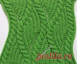 КРАСИВЫЕ УЗОРЫ СПИЦАМИ