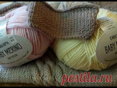 Обзор пряжи BABY MERINO от DROPS. Baby merino uni colour.Часть 1