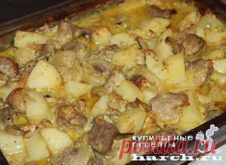 Жаркое со свининой “Московское” | Харч.ру - рецепты для любителей вкусно поесть