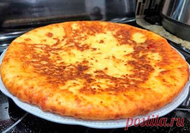 Вкусный творожный пирог на сковороде за 15 минут. Готовлю уже три дня подряд и просят еще! — Сад Заготовка