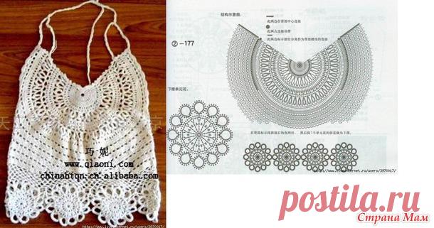 Пляжна туника от дизайнера Lisa Maree - Вяжем вместе он-лайн - Страна Мам