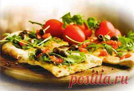 Пицца «Вегетарианская» рецепт приготовления