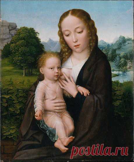 Virgin and Child
Attributed to Simon Bening 
(Netherlandish, Ghent (?) 1483/84–1561 Bruges)