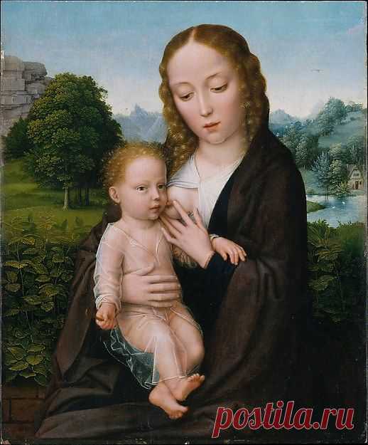 Virgin and Child
Attributed to Simon Bening 
(Netherlandish, Ghent (?) 1483/84–1561 Bruges)