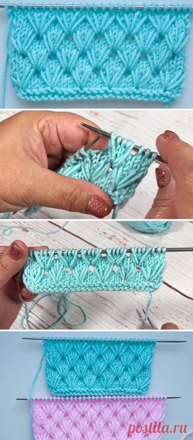 Фисташковый Вязальный Стежок Вы Должны Легко Выучить | CrochetBeja