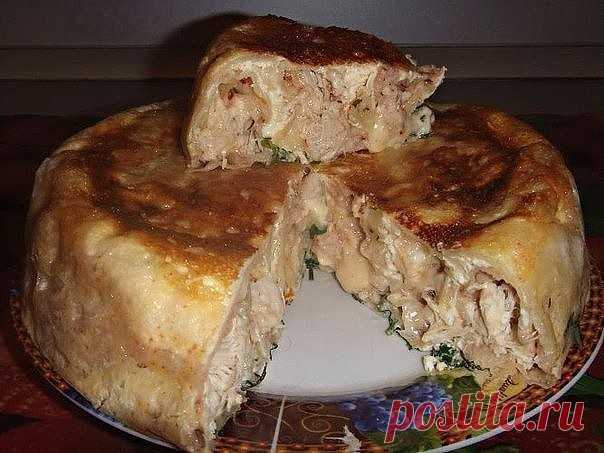 ПОДБОРКА САМЫХ СЫТНЫХ ПИРОГОВ

1. ПИРОГ С МЯСОМ 