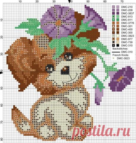 вышивание крестиком цветы - Поиск в Google