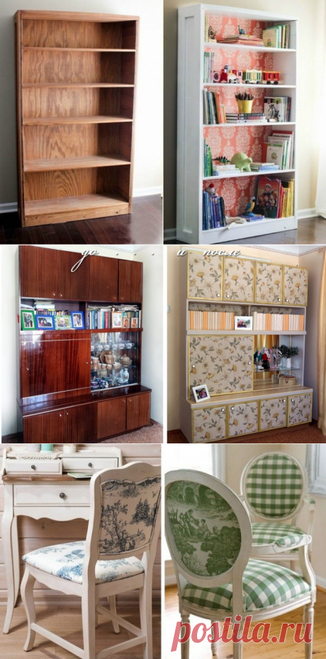 Декупаж старой мебели: фото до и после — Сделай сам, идеи для творчества - DIY Ideas