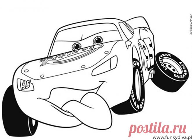 Lighting Mcqueen Coloring - Green Valley Floyd