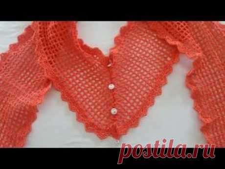 CUELLO, CHALINA, BUFANDA A CROCHET FACIL - YouTube