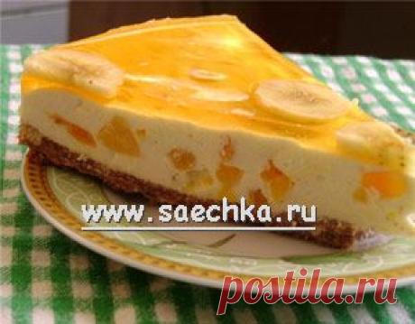 Чизкейк без выпечки "Абрикосовый рай" - рецепт с фото