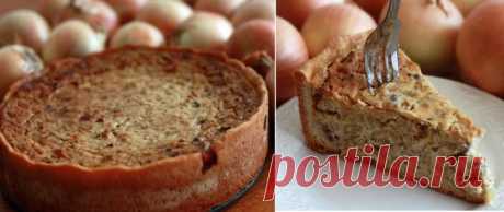 Немецкий луковый пирог (Zwiebelkuchen) - с первого кусочка полюбите навеки!