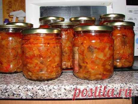Баклажаны Соте без уксуса