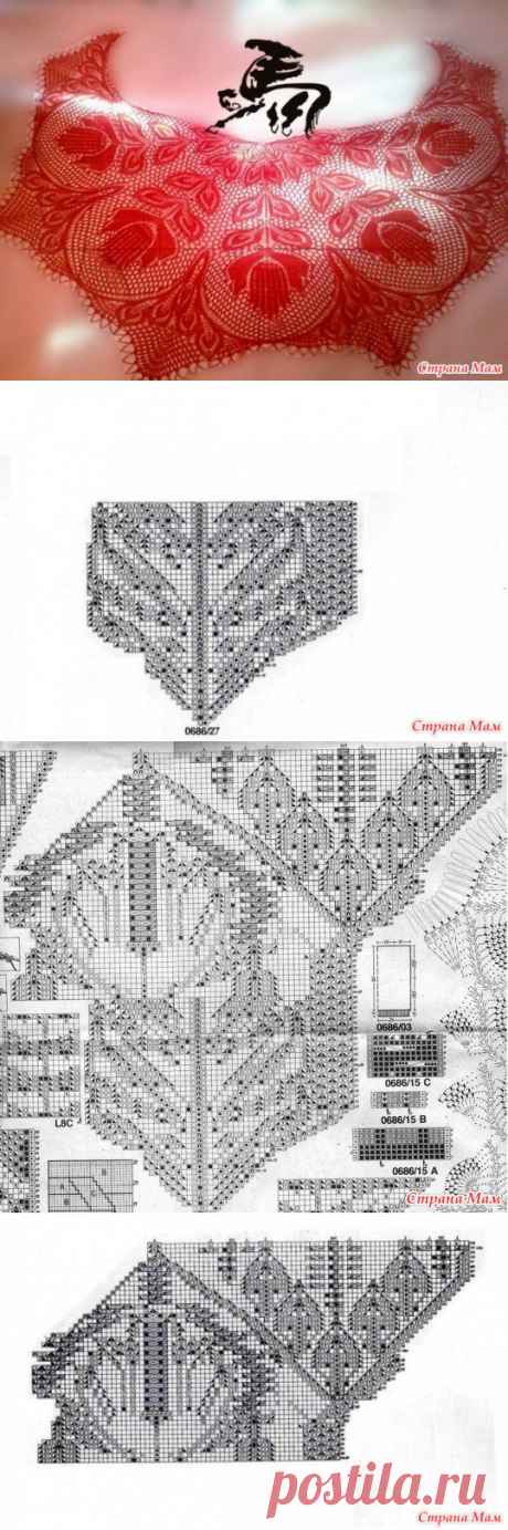 Схемы для вязания спицами. - Вязание - Страна Мам