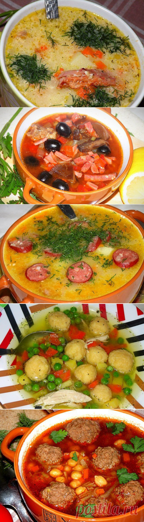 10 простых, но невероятно вкусных супов, которые должны быть в арсенале каждой домохозяйки