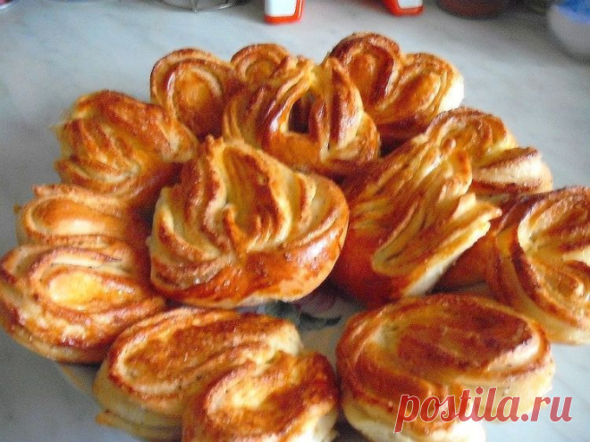 Плюшки с сахаром и корицей - Простые рецепты Овкусе.ру