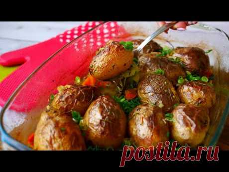 Чесночная Картошка в духовке