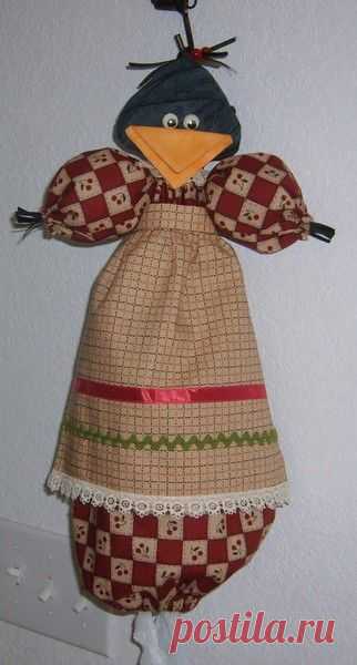 Пакетница «Каркуша» для кухни — Рукоделие