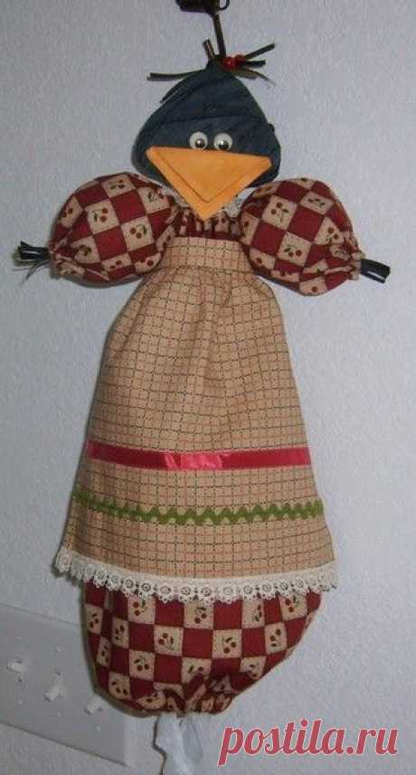 Пакетница «Каркуша» для кухни — Рукоделие