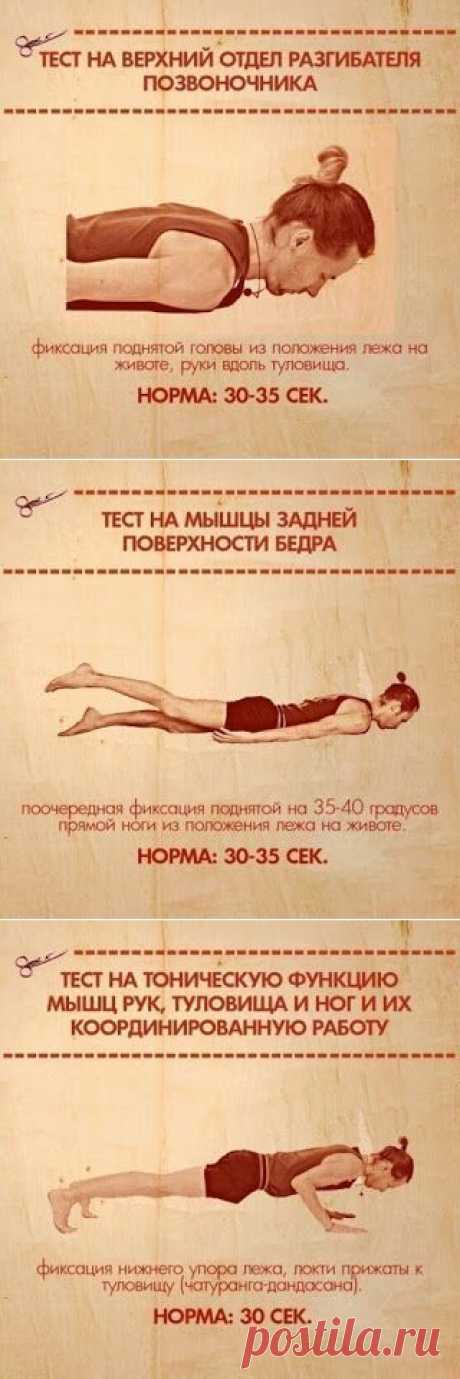 10 простых упражнений, которые покажут ваши слабые места