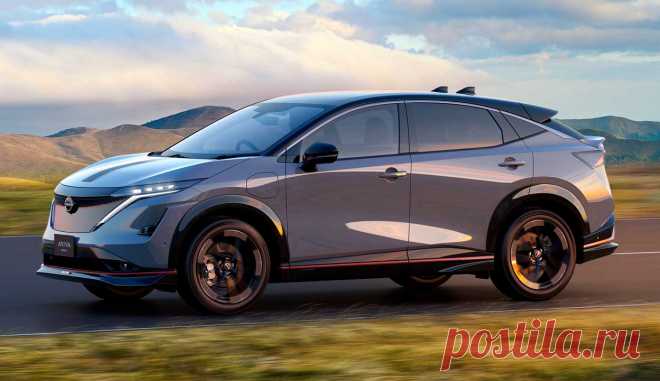 Электрический кроссовер Nissan Ariya NISMO 2025