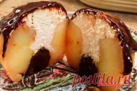 Яблоки в шоколаде
