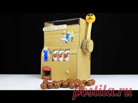 How to make CHOCOLATE VENDING MACHINE with measurements