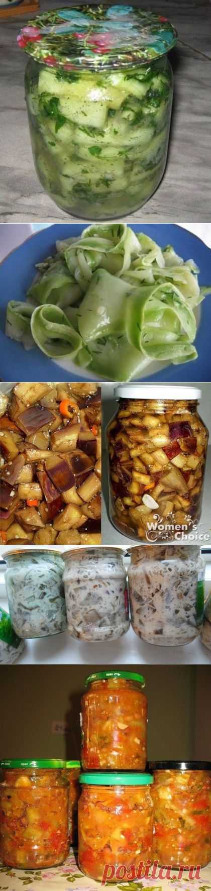 САМЫЕ ВКУСНЫЕ САЛАТЫ ИЗ БАКЛАЖАНОВ И КАБАЧКОВ!.