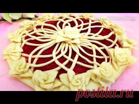 Даже Кушать Жалко! Вот что нужно готовить из малины!Шикарный Праздничный Пирог к ЧАЮ! Миллион Алых 🌹