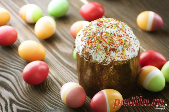 Пасхальный кулич - пошаговый кулинарный рецепт на Повар.ру