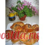 Постные рулеты и булочки Кулинарный рецепт