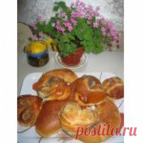 Постные рулеты и булочки Кулинарный рецепт