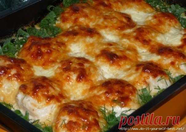 Куриные шарики в сливочном соусе. Необыкновенная вкуснятина!