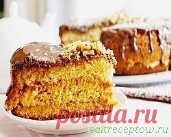 Медовый бисквит. | Сайт рецептов