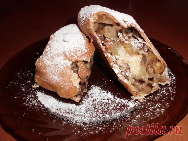 Как приготовить штрудель - рецепт, ингредиенты и фотографии