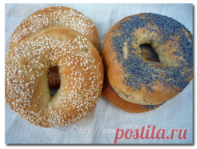 Простые бэйгелы - Simple bagels | Выпечка хлеба и не только...