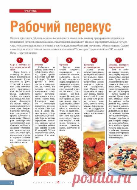 Рабочий перекус