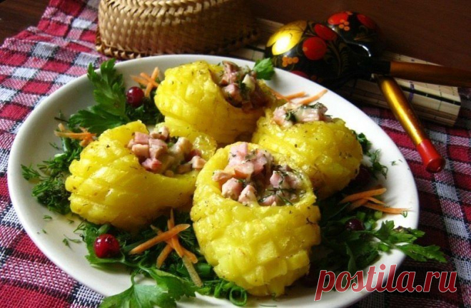 Горячая закуска "Лапти"